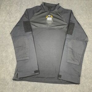 CONDOR 101065-002 Outdoor Black Long Sleeve Tactical Combat Shirt Gen II Sz L